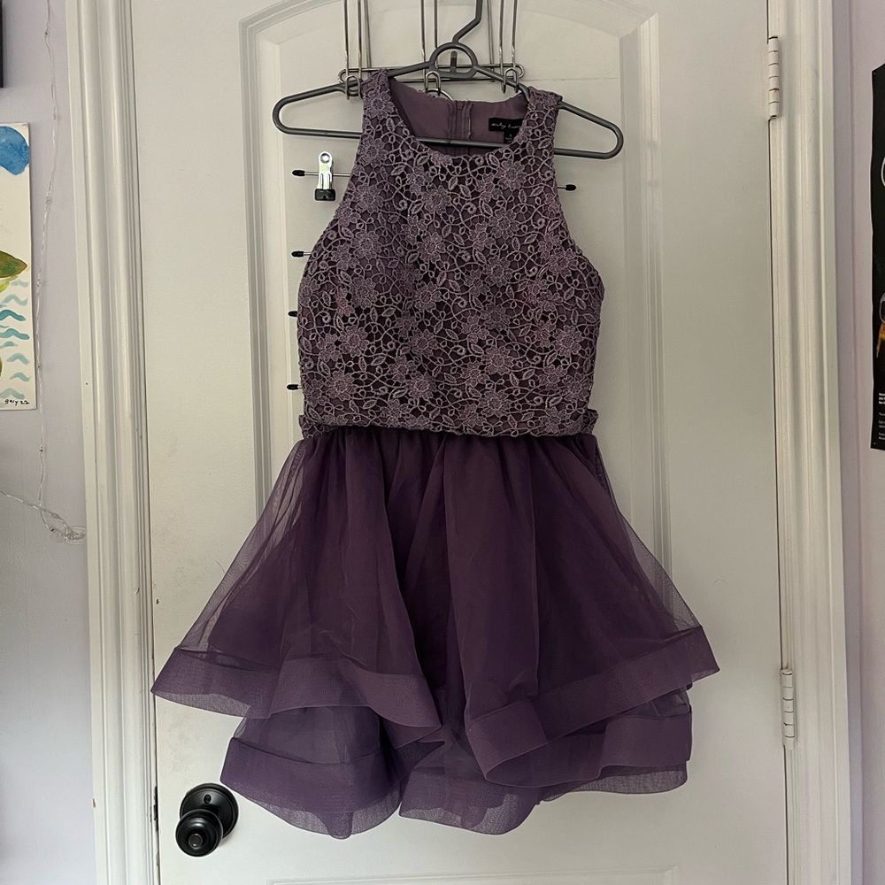 City Triangles | Two Piece Purple Set